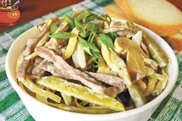 САЛАТ ІЗ ЯЗИКА