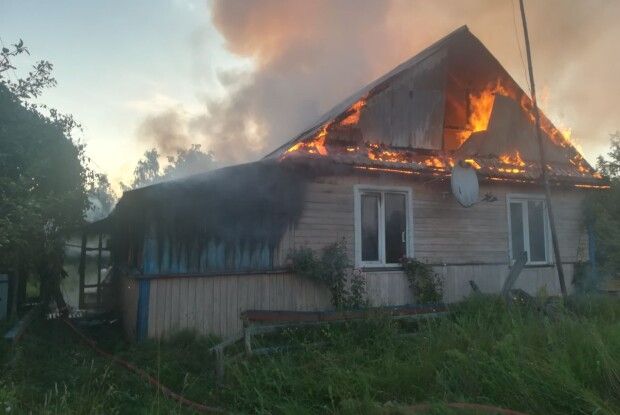 На Волині горів житловий будинок