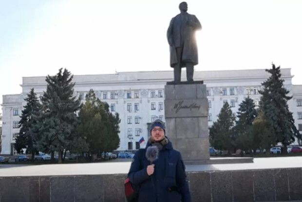 Італійський псевдожурналіст побував у Маріуполі і озвучив тези російської пропаганди 