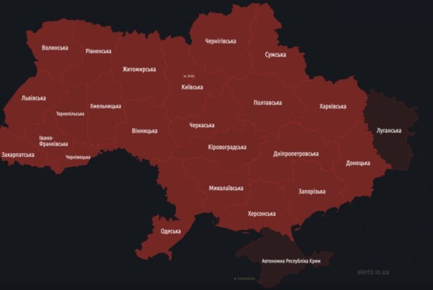 Україна «почервоніла» після злету російської авіації у білорусі: масштабна тривога  