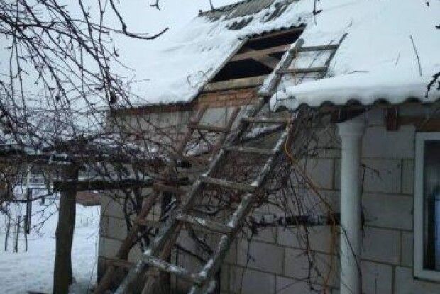 На Любешівщині горів цегляний будинок