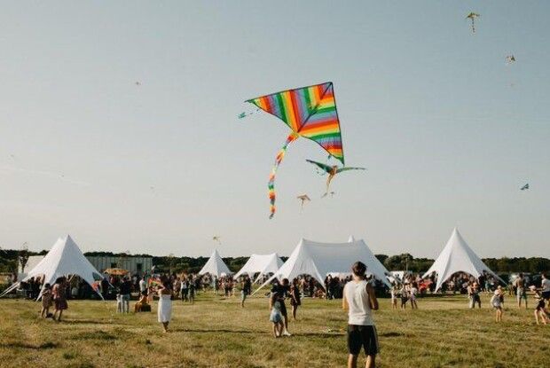 Понад 70 повітряних зміїв одночасно злетіли у небо над Стиром біля Луцька