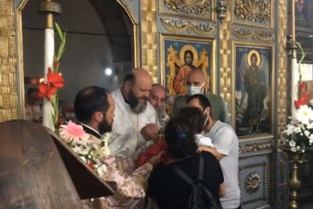 Владика Михаїл зустрівся із Вселенським патріархом на острові Імброс і відправив Літургію (Фото. Відео)