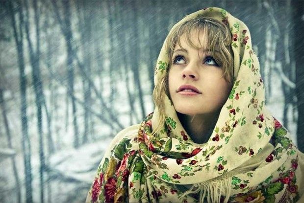 Зима у квітчастій хустині