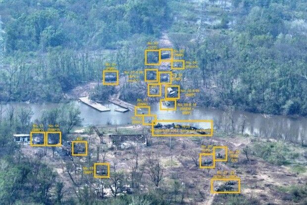 ЗСУ знову розгромили орків під час спроби переправитися через Сіверський Донець (Фото)