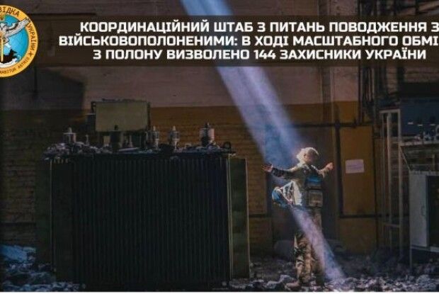 Україна повернула 144 важко поранених полонених, з них 95 захисників «Азовсталі»