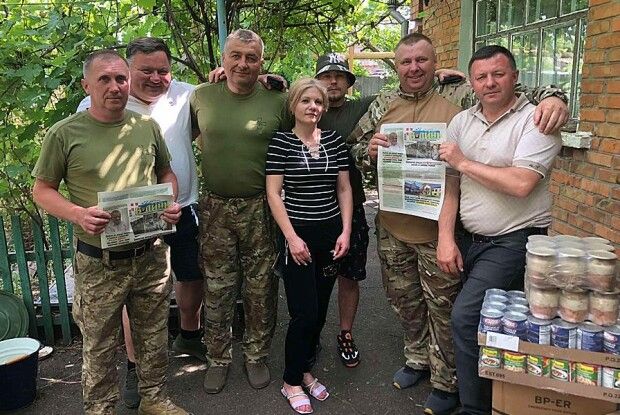 «Зустрілись на війні, а наче побували вдома»: як волиняни потрапили на передову (Фото)
