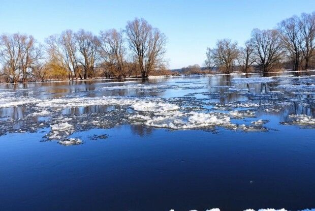 На Волинському Поліссі попередили, що річка Прип’ять розбушується