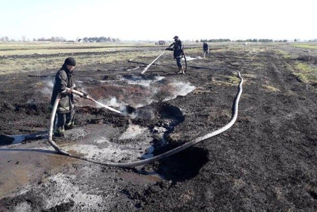 На Волині вигоріло пів тисячі гектарів сухої трави та торф’яників