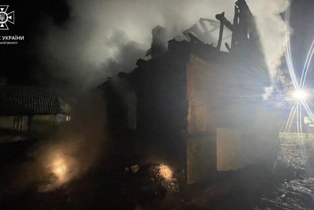 На Волині в пожежі загинув чоловік (Фото) 