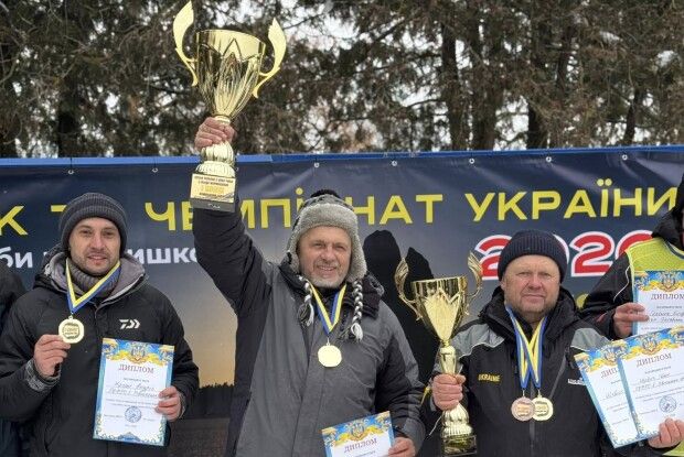 Майже 3 кг улову: волинянин виборов Кубок України з ловлі риби на мормишку