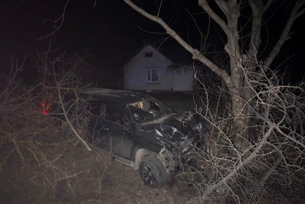 На Волині п'яний водій злетів у кювет: пасажирка в лікарні