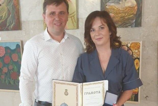 Лучанку нагородили грамотою Верховної Ради України