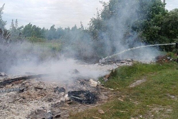 На Волині у пожежі опіки отримав 15-річний юнак 