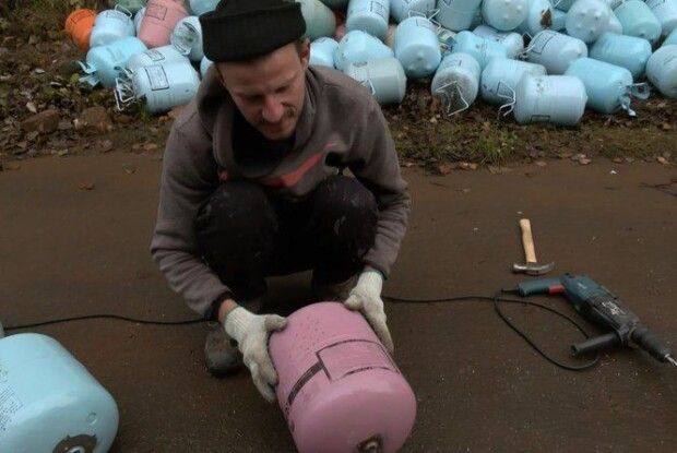 Волиняни виготовили пів тисячі буржуйок, щоб зігріти захисників 