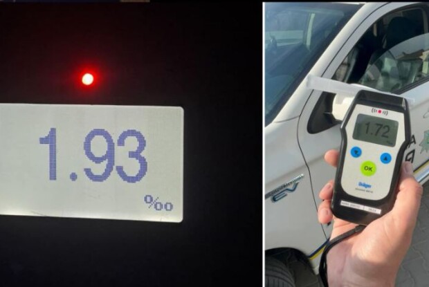 Скільки водіїв «під мухою» зловили на Великдень