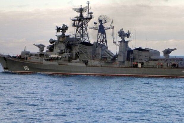 Повідомили, чому росія критично зменшила корабельне угрупування в Чорному морі