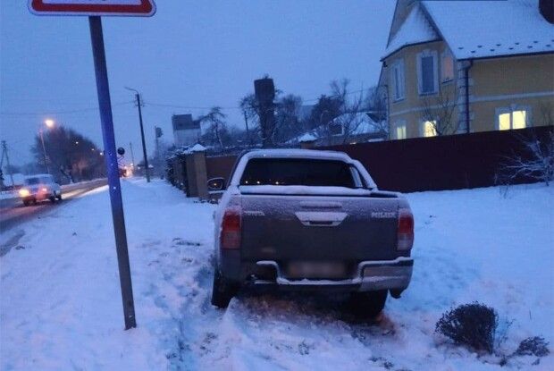 У Ковелі машина злетіла у кювет