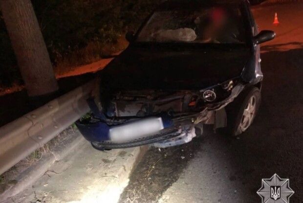 На Рівненщині чоловік скоїв дві аварії за кілька хвилин (Фото)