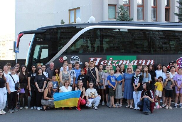 30 дітей полеглих захисників із Луцького району вирушили до Саксонії