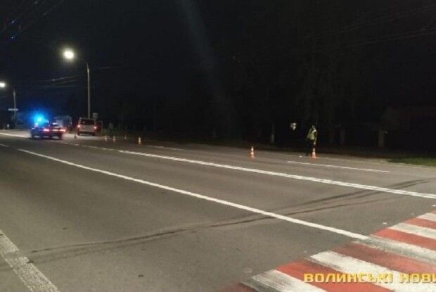 54-річний чоловік, якого на смерть збив бус при в'їзді в Луцьк, перебігав дорогу, – поліція