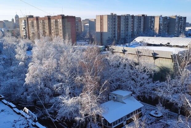 Такої краси не було й узимку: в квітні Луцьк засипало снігом (Фото)