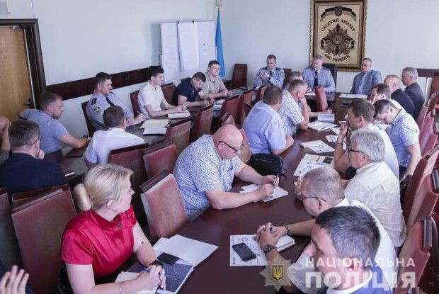 У Києві правоохоронці обговорили питання взаємодії при перевірці повідомлень про замінування в Луцьку