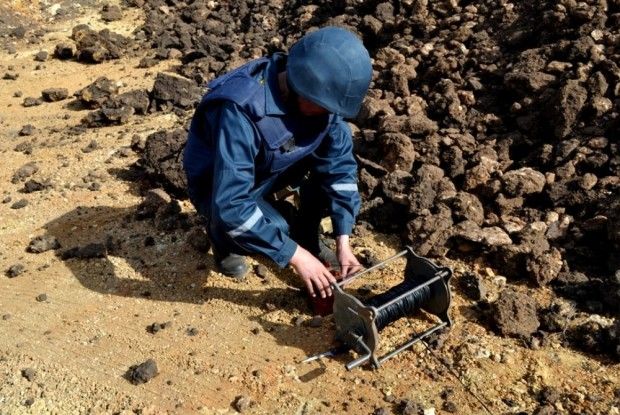 Під час земельних робіт селяни знайшли 162 мінометні міни