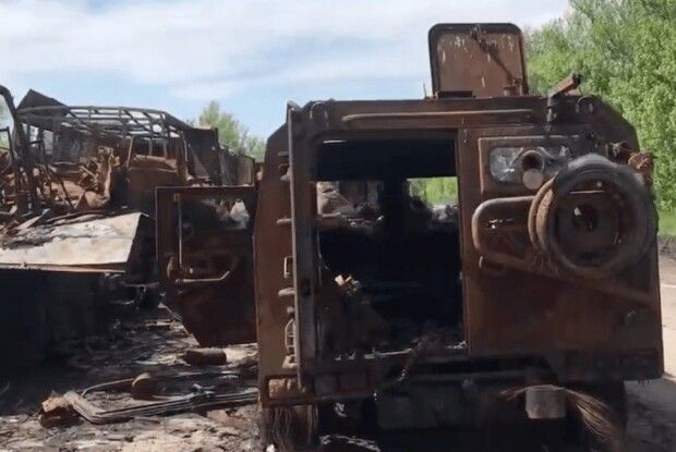 ЗСУ покарали колону росгвардійців, яка їхала «воювати» з мирним населенням