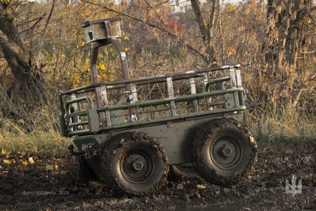 Волинська бригада активно використовує наземні дрони (Фото)