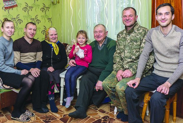 Чотири покоління Мартинюків  живуть під одним дахом