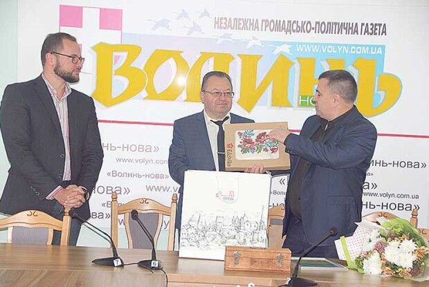 80–річчя «Газети Волинь» святкували в колі великої родини