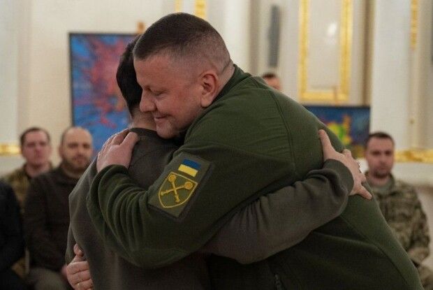 Залужний про Героя України: «Це Ваша нагорода!»