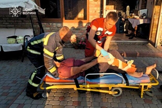 На Волині чоловік впав у підвал з двометрової висоти