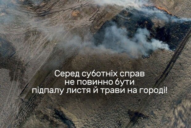 На Волині упіймали жінку, яка спалювала суху рослинність