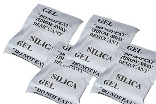 Про користь пакетів із силікагелем