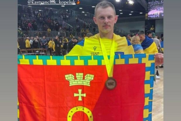 Ковельчанин Костянтин Копелюк здобув бронзову медаль на «Іграх Нескорених»