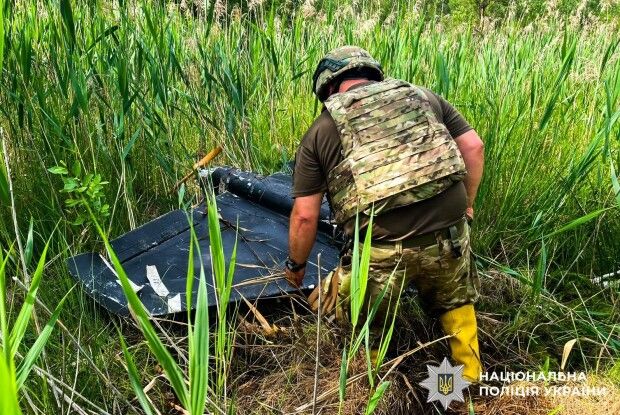 На Рівненщині знешкодили уламки ворожого «шахеда», які впали на будівлю