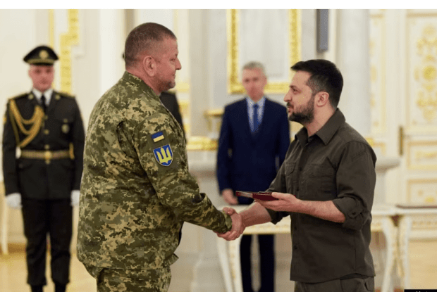 Зеленський в інтерв’ю американцям пояснив, чому звільнив Залужного