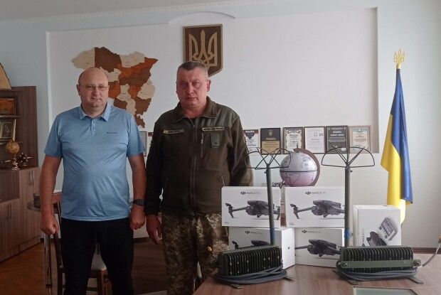 Для волинських бійців 100 ОМБр придбали дрони та системи РЕБ