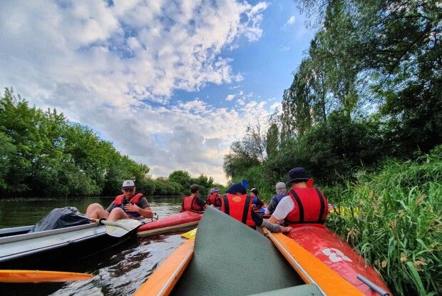 Юні волиняни здійснили сплав по річці Стир (Фото)