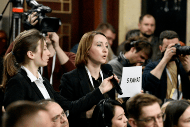 Журналістка 5 каналу зазнала кібербулінгу після запитання Зеленському
