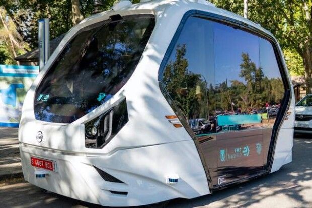 У Мадриді запустили перший автобус без водія