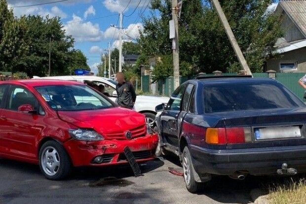 У місті на Волині сталася ДТП на перехресті (Фото)
