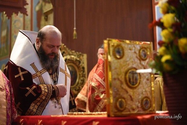 Митрополит Луцький і Волинський Михаїл служив у Михайлівському Золотоверхому соборі Києва