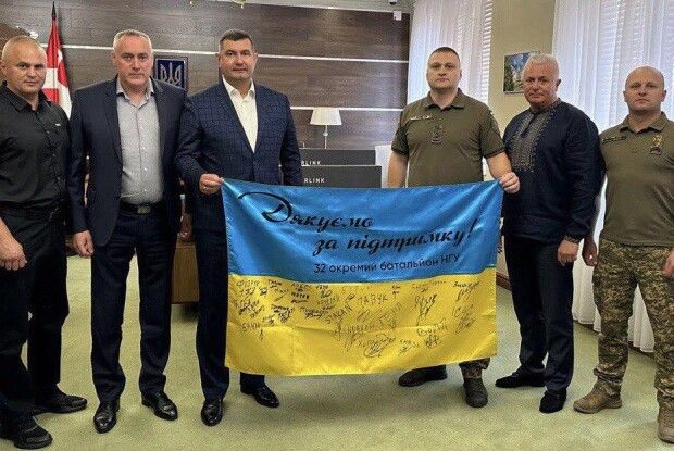 Волинським нацгвардійцям на фронт передали три старлінки 