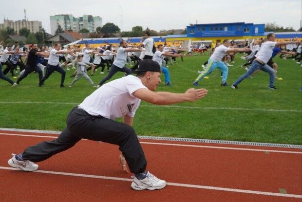 З міста на Волині стартував Європейський тиждень спорту в Україні (Фото)
