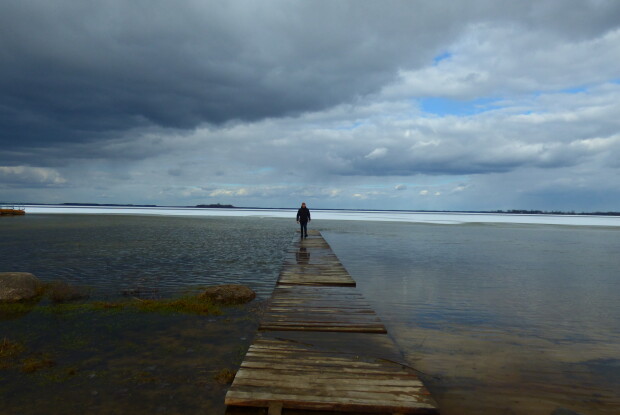 Після зими Світязь майже відвоював свої береги (Фото)
