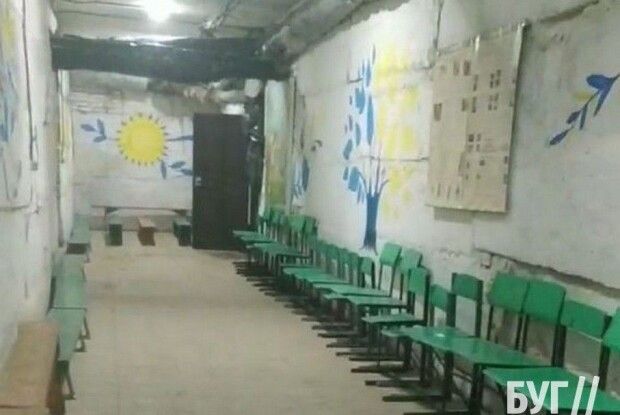 У селищі на Волині батьки обурені станом укриття ліцею (Фото)