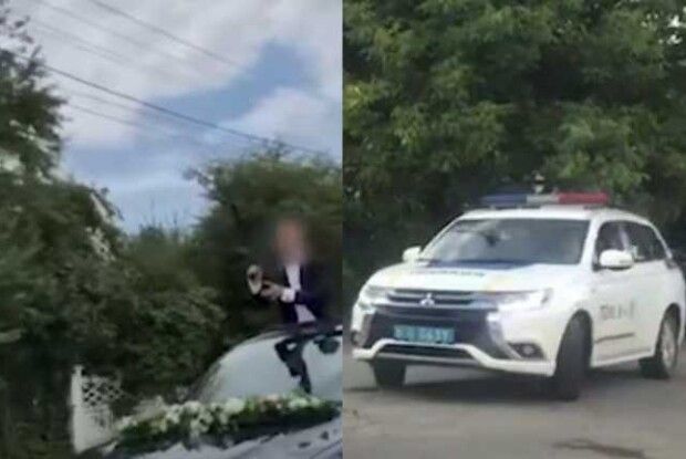 Взяв до рук карабін і почав стріляти на власному весіллі (Відео)